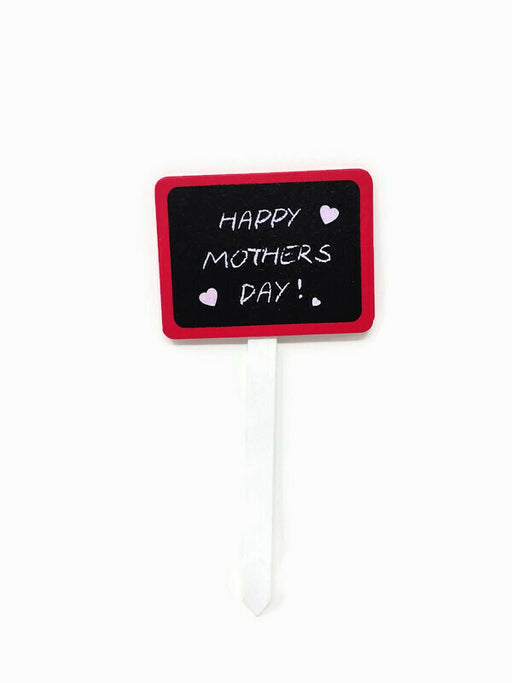 Happy Mothers Day Chalk Board Pick x 12