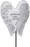 White & Silver Angel Wings Stick - Mum & Dad