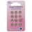 Hemline Sew-On Snap Fastener Press Stud - Silver Nickel x 9mm