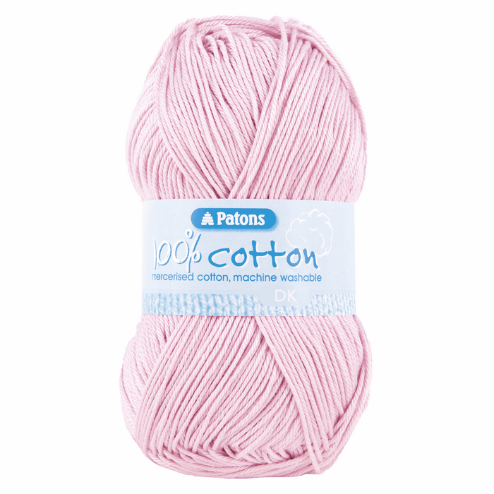 100% Cotton Yarn - Double Knitting x 100g - Nougat Pink