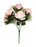 5 Head Pink Rose Bundle x 30cm