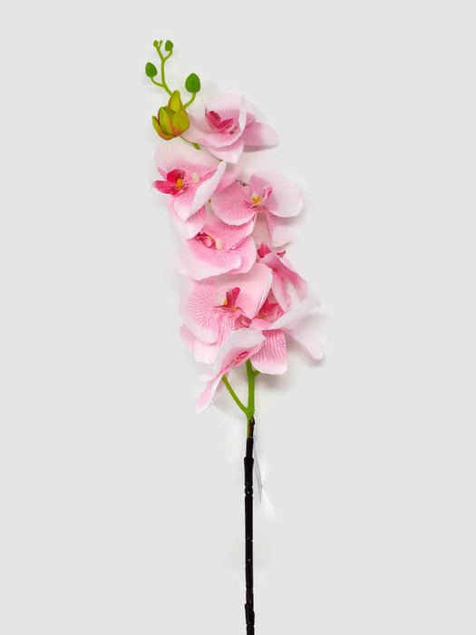 104cm Velvet Touch Orchid Stem - Pink
