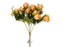 Mini Rose Bud Bush & Mixed Foliage - Peach
