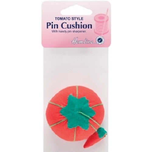 Tomato Shaped Pin Cushion with Attached Sharpener 