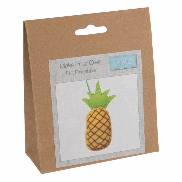 Make Your Own Hanging Felt Pineapple Kit