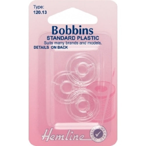 Bobbins: Universal/Class 15K - Clear Plastic