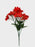 Glittered Mini Poinsettia Bush x 34cm - Red