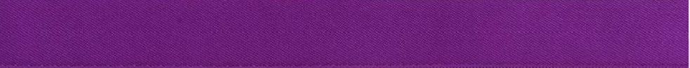 3mm x 50m Double Faced Satin Ribbon Roll - Purple