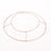 Raised Wire Wreath Ring x 8" - Pack of 20