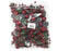Red Apple & Berry Pine Cone Pick x 12