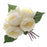 6 Head Peony Bush x 30cm - Cream