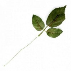 Rose Leaf Pick - Green - 12pcs per pack - 25cm long