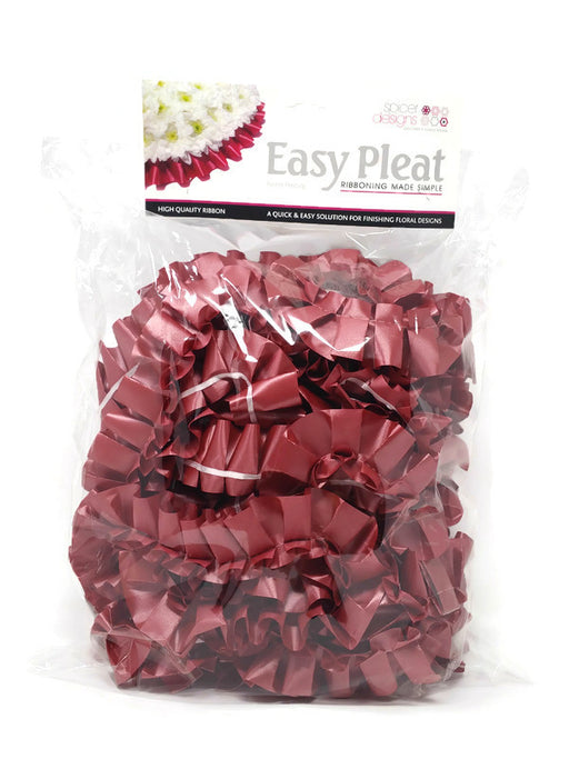10m Easy Pleat Ribbon - Rose