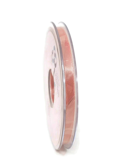 6mm x 20m Double Faced Satin Ribbon - Fashion Rose Gold