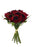 12 Head Rosebud Bundle x 25cm - Burgundy