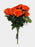 10 Head Open Rose Bush - Orange