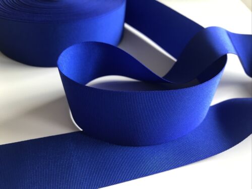 25mm x 20m Grosgrain Ribbon - Royal Blue