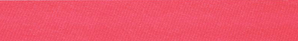 19mm x 25m Satin Bias Binding Ribbon - Cerise