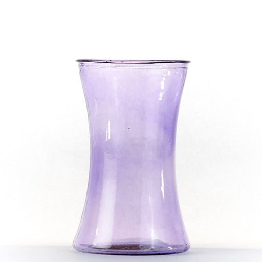 Serena Handtied Glass Vase - Lilac
