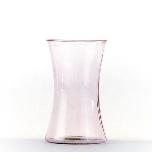 Serena Handtied Glass Vase - Pink