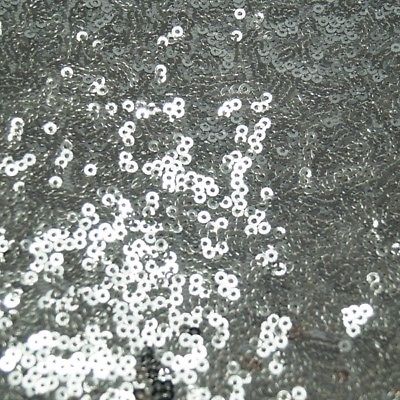 1 Metre Matt Champagne All Over 3mm Sparkle Sequins Fabric