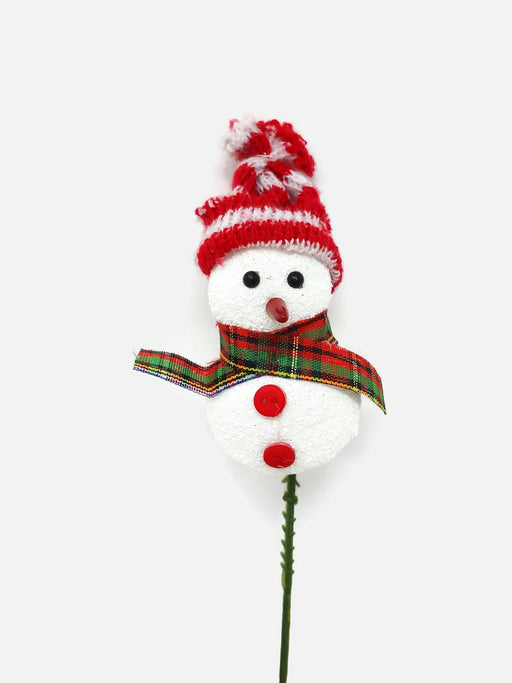 Single Snowman & Knitted Hat Pick