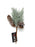 Snowy Giltter Pine & Cone Pick x 20cm
