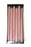 250mm x 23mm Tapered Candles x 12 - Soft Pink