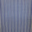 Royal Blue Candy Stripe Polycotton Fabric x 112cm / 44" - Width