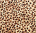 1 Metre 100 % Cotton Tan Leopard Fabric Width: 110cm (45 inches) stock location b1
