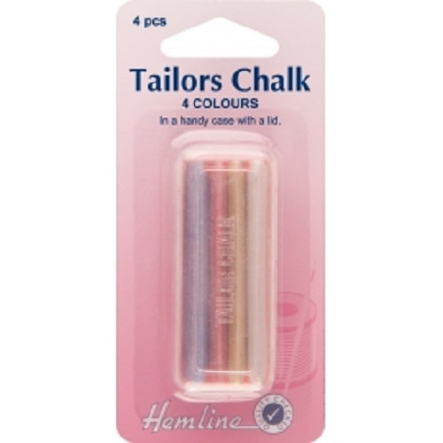 Tailors Chalk x 4 - Assorted Colours