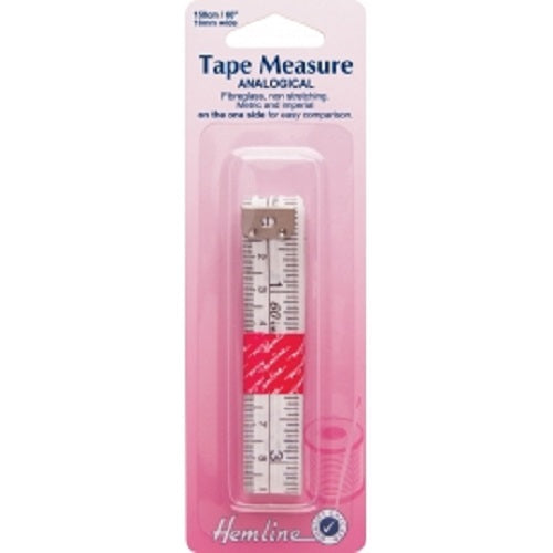 Analogical Tape Measure - Metric & Imperial x 150cm