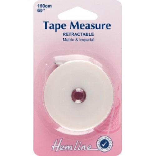 Economy Fibreglass Double Sided Retractable Metric & Imperial Tape Measure x 150cm