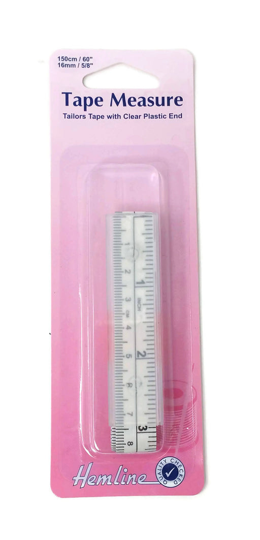 Tape Measure with Clear Plastic End