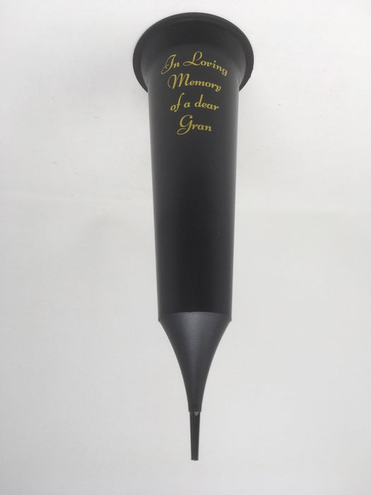 Grave Vase Spike In Loving Memory - Gran