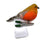 Clip On Feathered Robin
