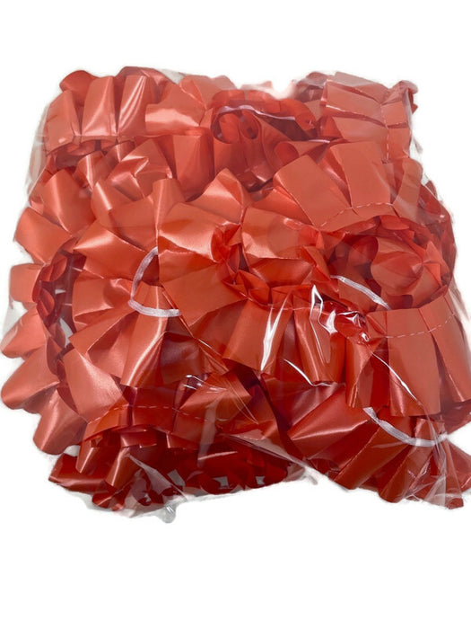 10m Easy Pleat Ribbon - Orange
