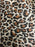 Polycotton Leopard Animal Print Fabric - Width 44" / 112cm - 1 Metre