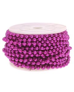 Pearls on Reel 10M (5mm) Purple - Pearl Garland