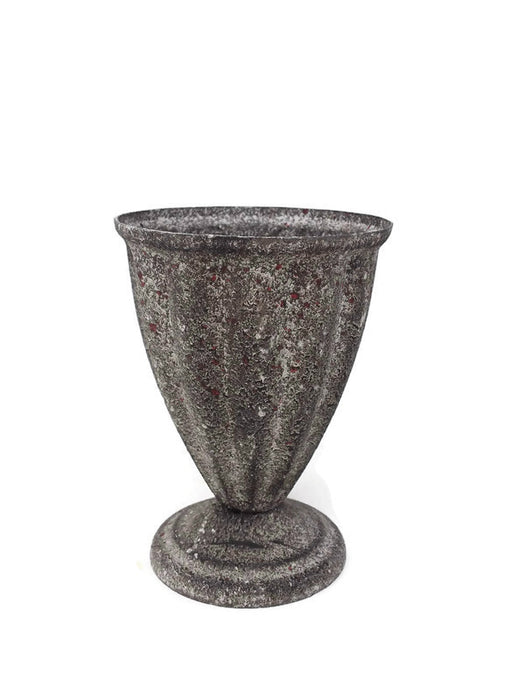 Small Antique Style Tulip Shaped Urn x 12cm
