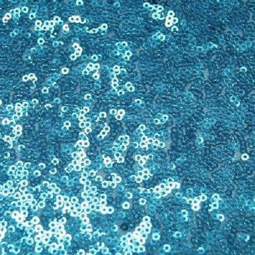 1 Metre Matt Champagne All Over 3mm Sparkle Sequins Fabric