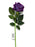 Single Stem Velvet Touch Rose x 52cm - Purple