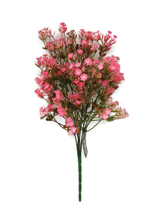 Pink Gypsophila Flower Bush x 32cm
