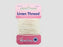 Hemline 100% Linen Thread x 10m - Black or White