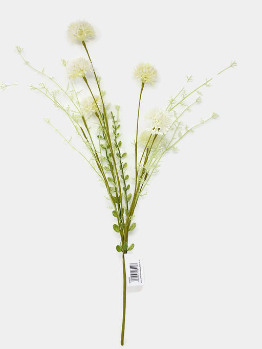 Allium Ball Meadow Flower Bush x 50cm - WhiteAllium Ball Meadow Flower Bush x 50cm - White