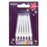 White Stripe Party Candle (Pack of 12)