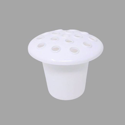 Single White Memorial Grave Pot