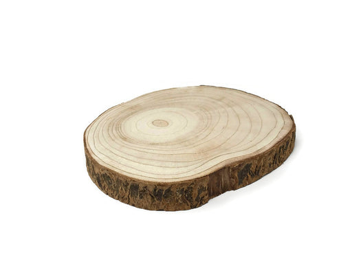 Natural Wood Slice - 18 x 3.5cm