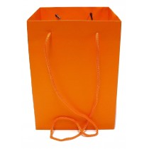 Flower Bag With Rope Handle x 10 - Orange