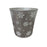 Natural Christmas Zinc Pot with Snowflakes